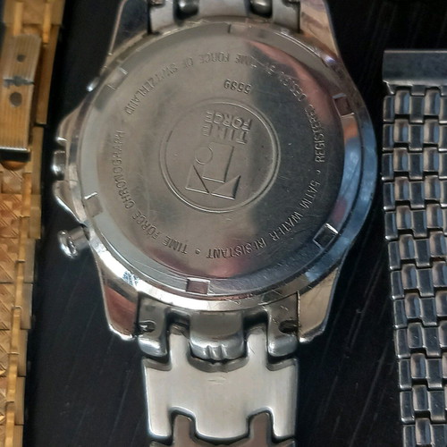 Metal watch bracelets used