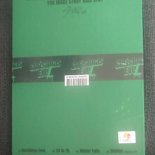 Stray Kids Christmas Evel Green version like new