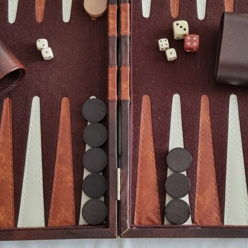 BACKBOARD IN A LEATHER CASE