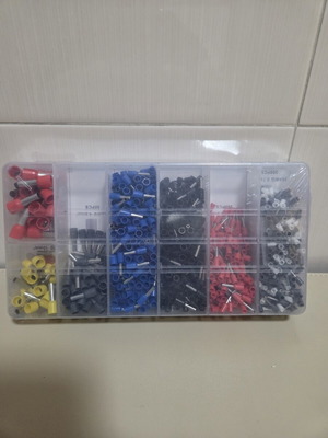 IDESION Terminal Assortment 1200 insulated tube cable ferrules