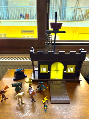Giochi Preziosi Scooby-Doo Pirate Fort σετ παιχνιδιού με 6 φιγούρες