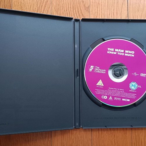 The Man Who Knew Too Much DVD μεταχειρισμένο, θρίλερ