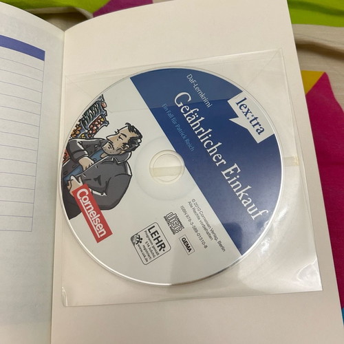 German book new with CD