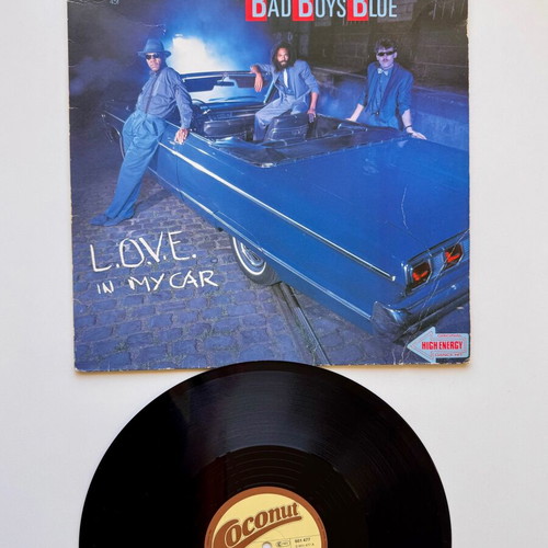 Bad Boys Blue Love In My Car 12" Maxi Single used, pop