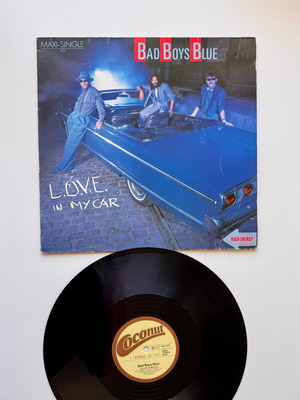 Bad Boys Blue Love In My Car 12" Maxi Single used, pop