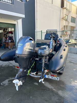 Φουσκωτό Diverib 2024 σαν καινούργιο με trailer και πολλά έξτρα