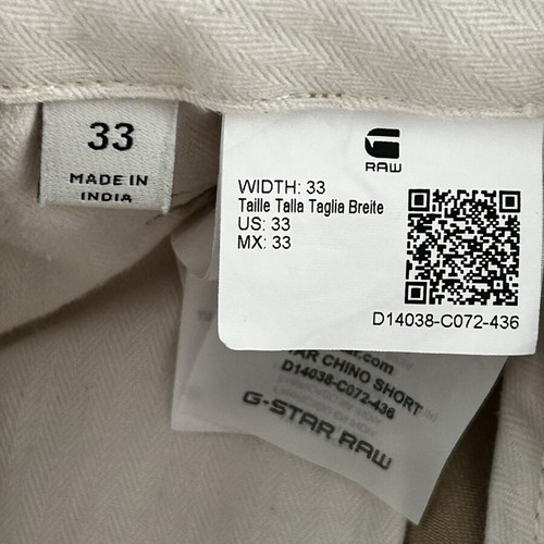 G-Star Raw Vetar Slim Shorts like new, beige, sizes M L