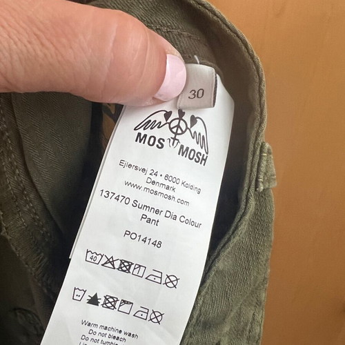 Mos Mosh khaki elastic jeans like new, size M 38 10