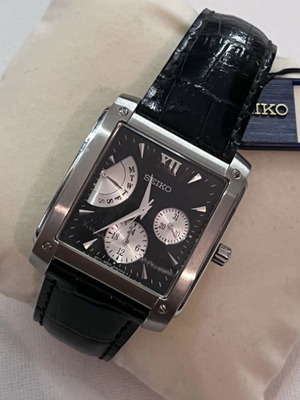 Seiko 24 Hours vintage ρολόι σαν καινούργιο, 34mm μαύρο
