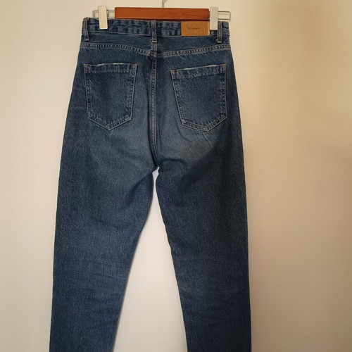 Stradivarius mom fit jeans like new, dark blue, size S
