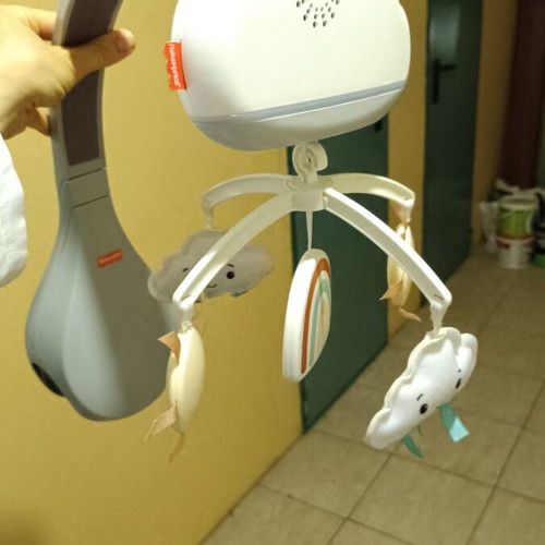 Fisher-Price Mobile βρεφικό παιχνίδι σαν καινούργιο, περιστρεφόμενο ουράνιο τόξο