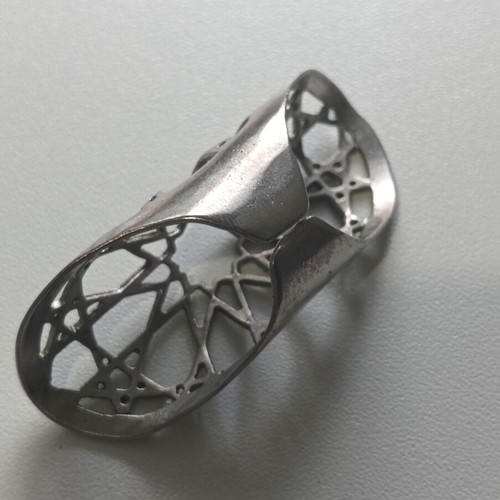 Long ring with adjustable opening like new
