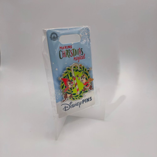Disney 2024 Chip 'n Dale festive collectible pin new