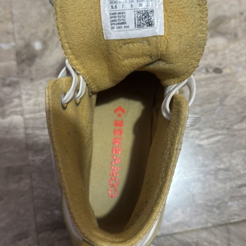All Star sneakers used, size 38, beige, About you