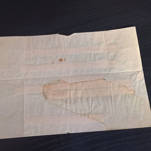 OTE telegram document used, very good condition
