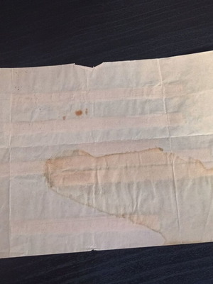 OTE telegram document used, very good condition