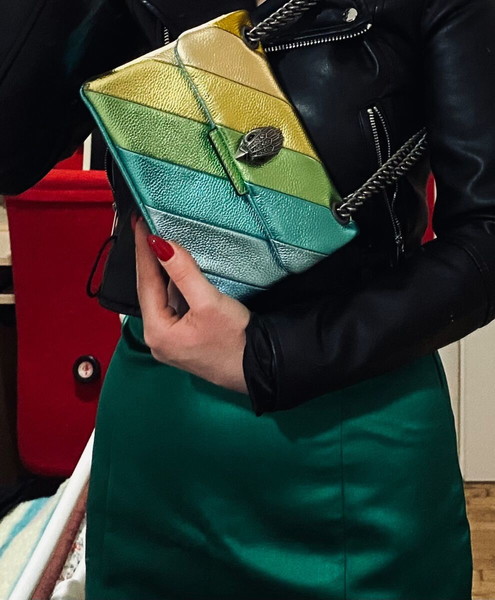 Kurt Geiger Kensington Πολύχρωμη Τσάντα Χειρός/Ώμου