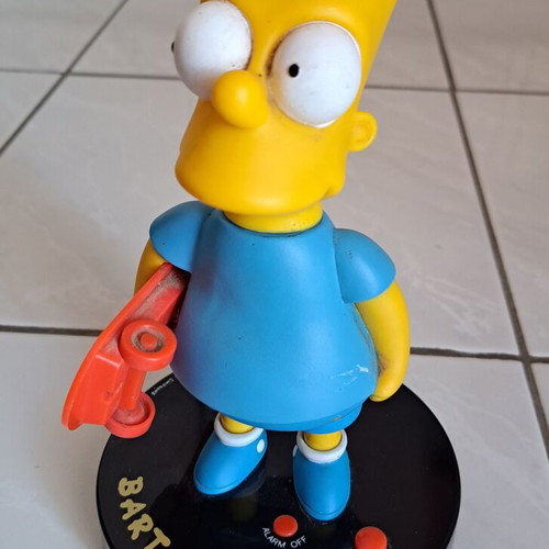 Wesco Bart Simpson Alarm Clock like new, digital table clock