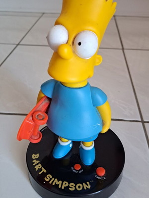 Wesco Bart Simpson Alarm Clock like new, digital table clock