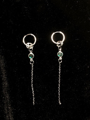 Handmade Gothic Emo Punk Alternative grunge Stainless Steel Earrings