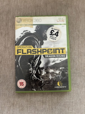 Operation Flashpoint Dragon Rising παιχνίδι Xbox 360 μεταχειρισμένο, αγγλικό πλήρες