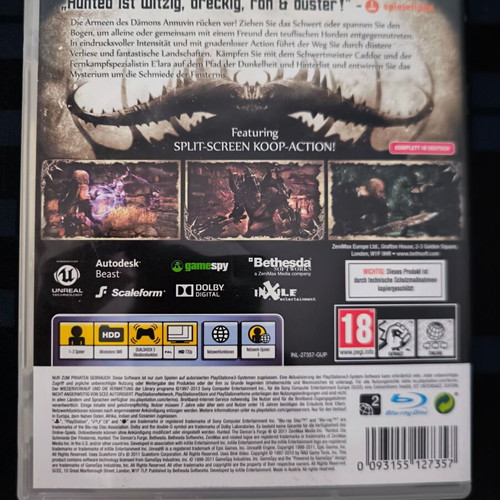 Hunted The Demon's Forge PS3 game