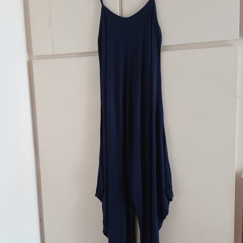 Secret jumpsuit like new, size small, blue