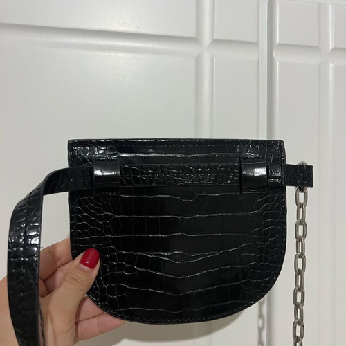 Zara shoulder bag like new, black