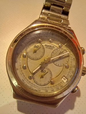 Swatch Irony Chrono Rough & Rugged YCS400G watch