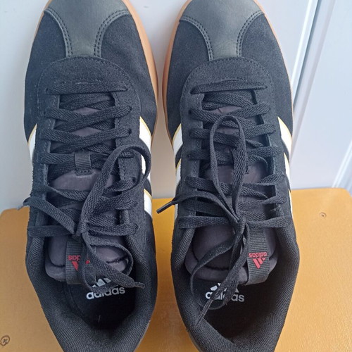 Adidas VL Court 3.0 Sneakers like new, black/brown, size 44⅔