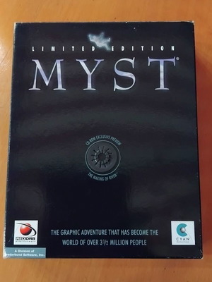 Big Box Myst Limited Edition 1995 употребявана за PC