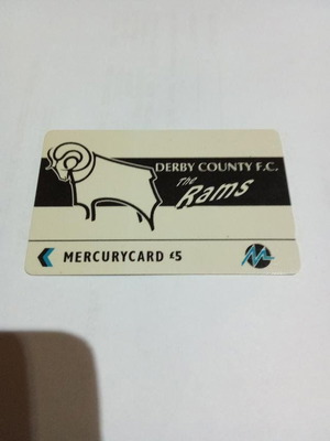Derby County Paytelco card like new