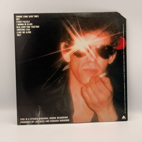 Lou Reed Street Hassle vinyl record