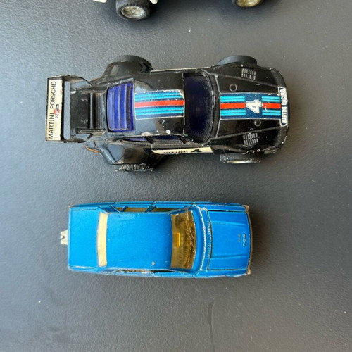 Metal toy cars old used Hong Kong