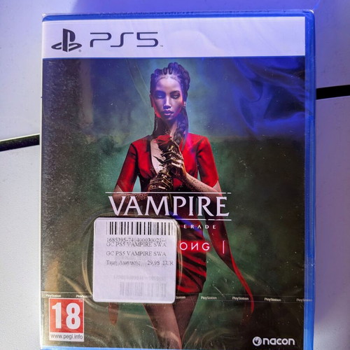 PS5 Vampire: The Masquerade - Swansong game, new