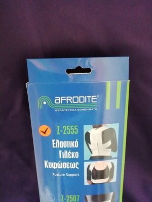 Elastic posture support vest like new