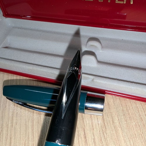 Fountain pen Sheaffer Triumph Imperial 1994 green like new