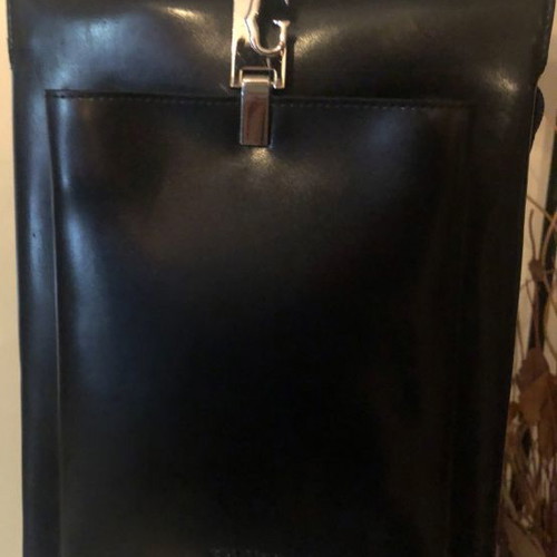 Gillian Backpack bag new genuine leather black