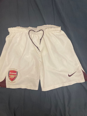 Arsenal football shorts used medium