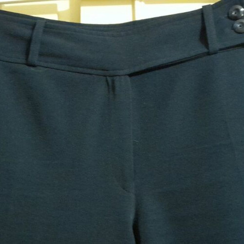 Wide-leg navy blue pants like new, size 52