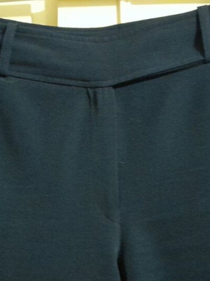 Wide-leg navy blue pants like new, size 52