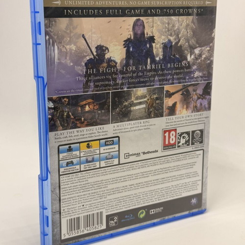 The Elder Scrolls Online PS4 used action adventure game
