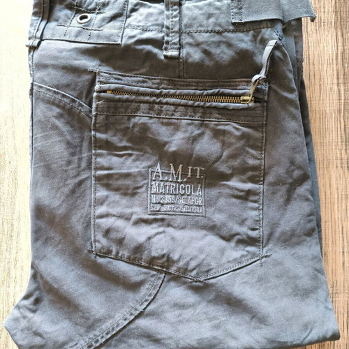 Aeronautica Militare pants like new, gray, with pockets
