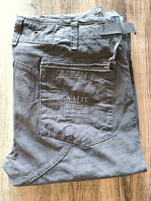 Aeronautica Militare παντελόνι σαν καινούργιο, γκρι, με τσέπες