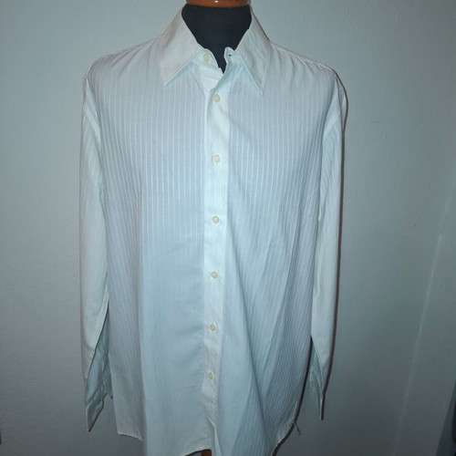 Ferre Jeans White Formal Shirt Slim Line XL like new