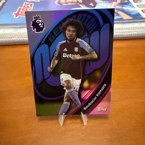Topps Premier League 2026 pack of 5 cards "Generation Now" new