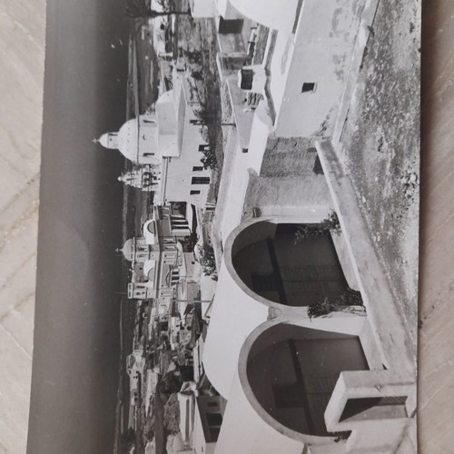 Thira Santorini postcard used