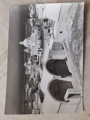 Thira Santorini postcard used