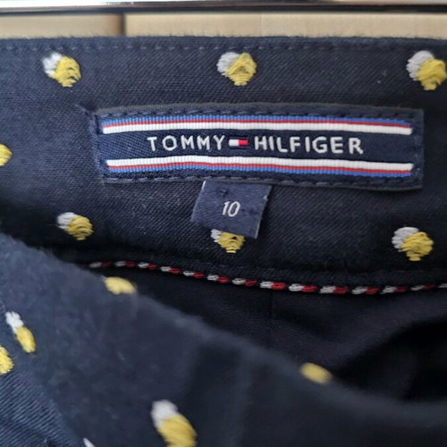 Tommy Hilfiger pants like new, blue and yellow, size L