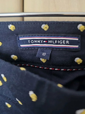 Παντελόνι Tommy Hilfiger σαν καινούργιο, μπλε και κίτρινο, μέγεθος L